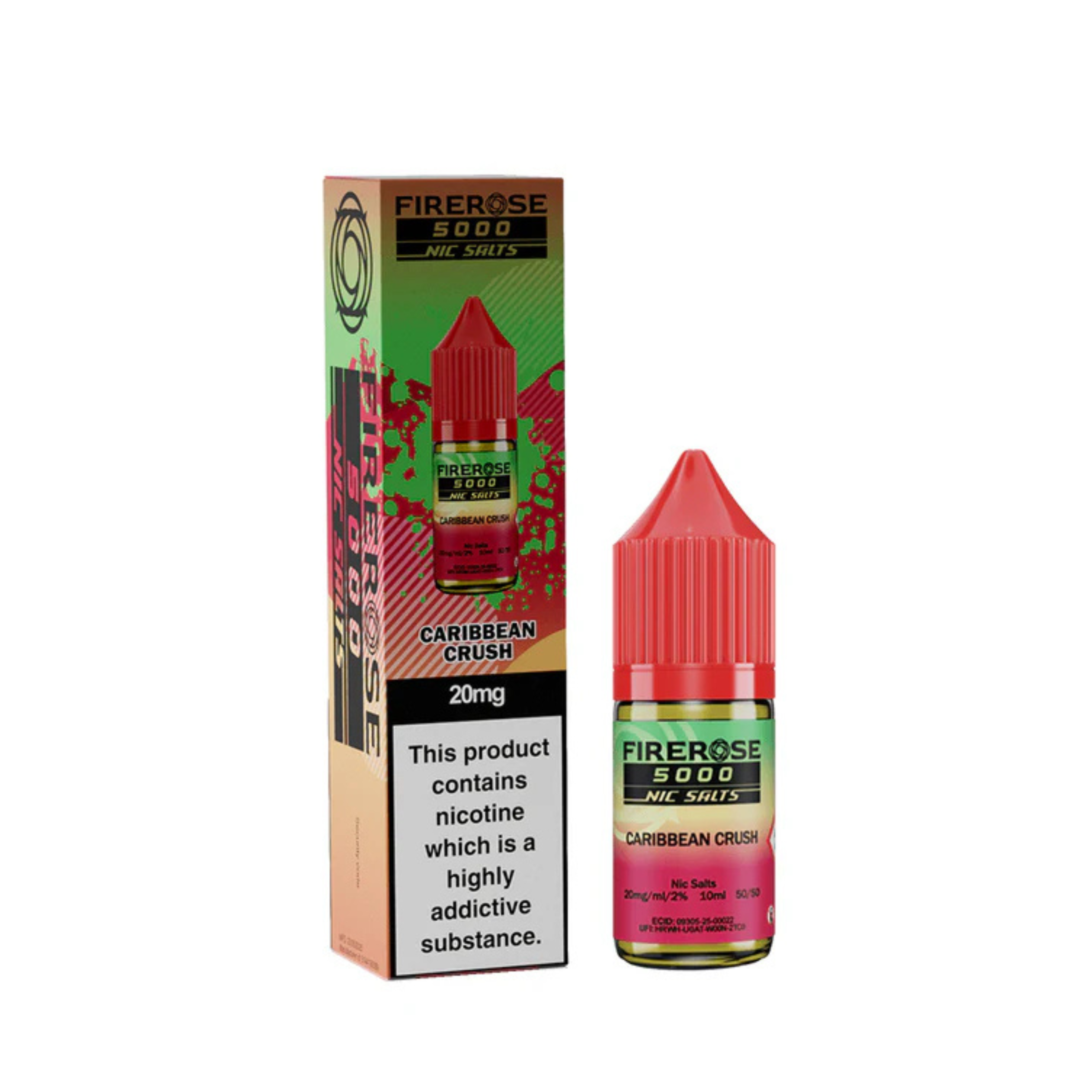 Elux Firerose Caribbean Crush Nic Salt E-Liquid SmokeyJoez Elux Firerose Caribbean Crush Nic Salt E-Liquid SmokeyJoez