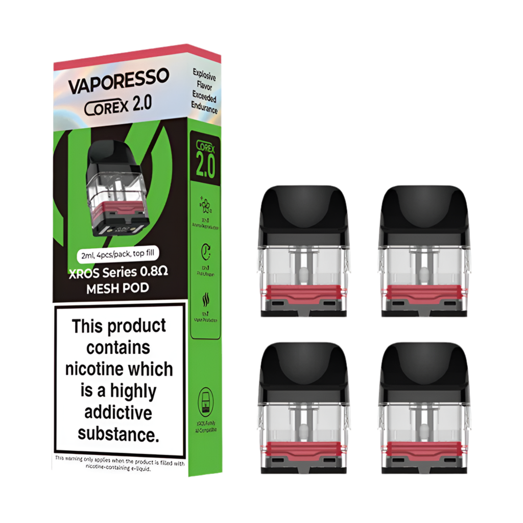 Vaporesso XROS COREX 2.0 Replacement Pods (Pack of 4)