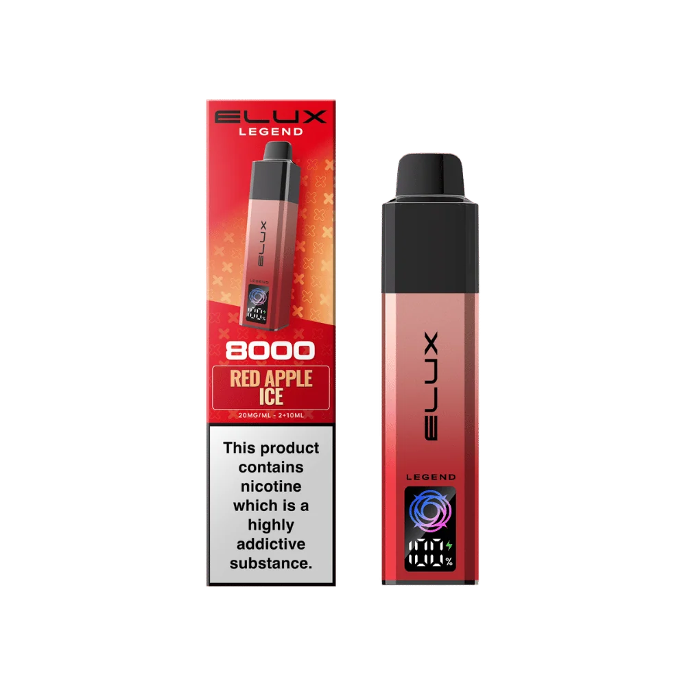 Elux Legend 8000 Prefilled Pod Kit Red Apple Ice