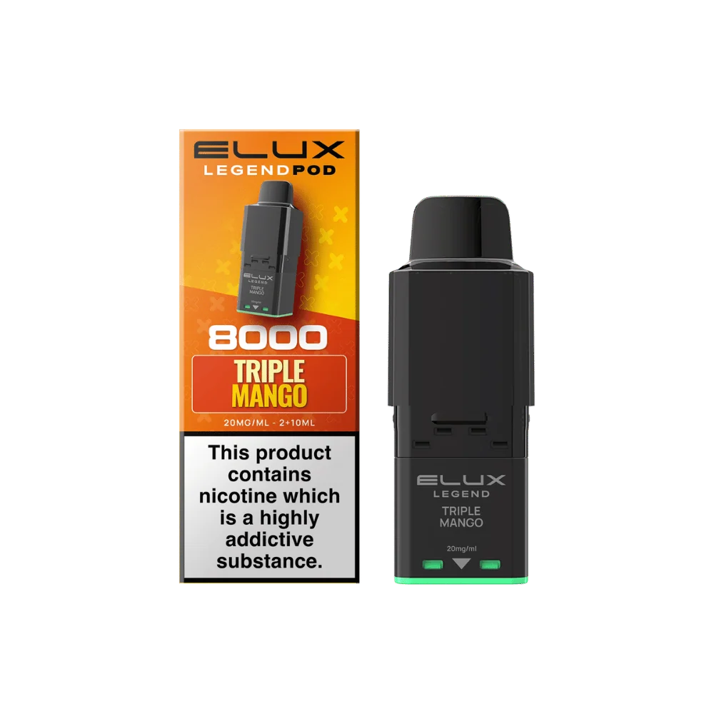 Elux Legend 8000 Prefilled Pod Triple Mango