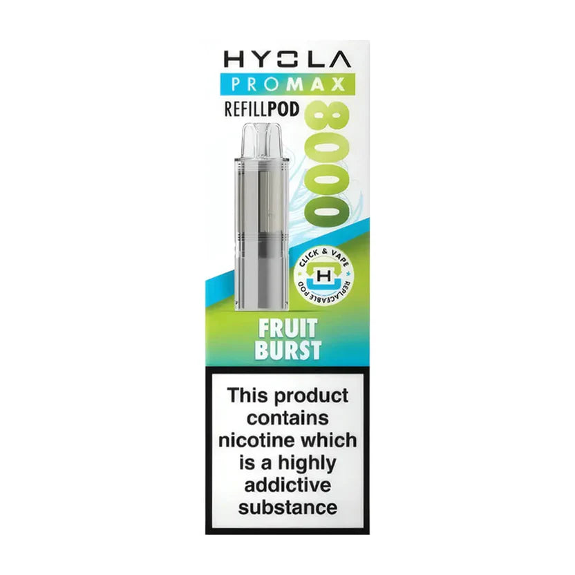 Hyola Pro Max 8000 Fruit Burst Refill Pods