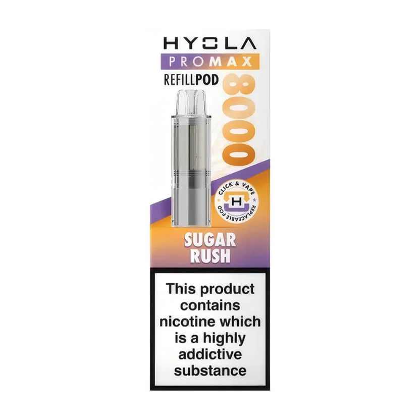 Hyola Pro Max 8000 Sugar Rush Refill Pods