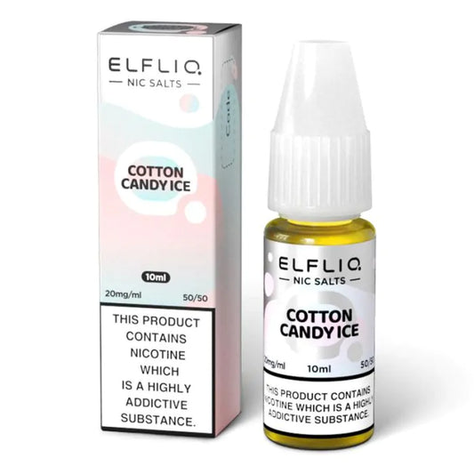 Elfliq Cotton Candy Ice Nic Salt E-Liquid