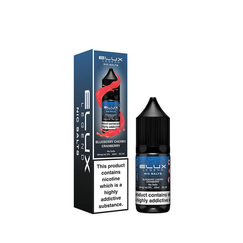 Elux Legend Blueberry Cherry Cranberry Nic Salt E-Liquid