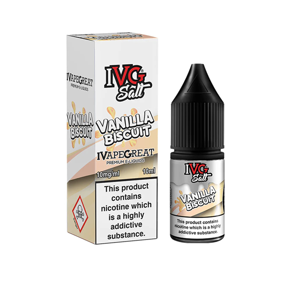 IVG Vanilla Biscuit Nic Salt E-Liquid