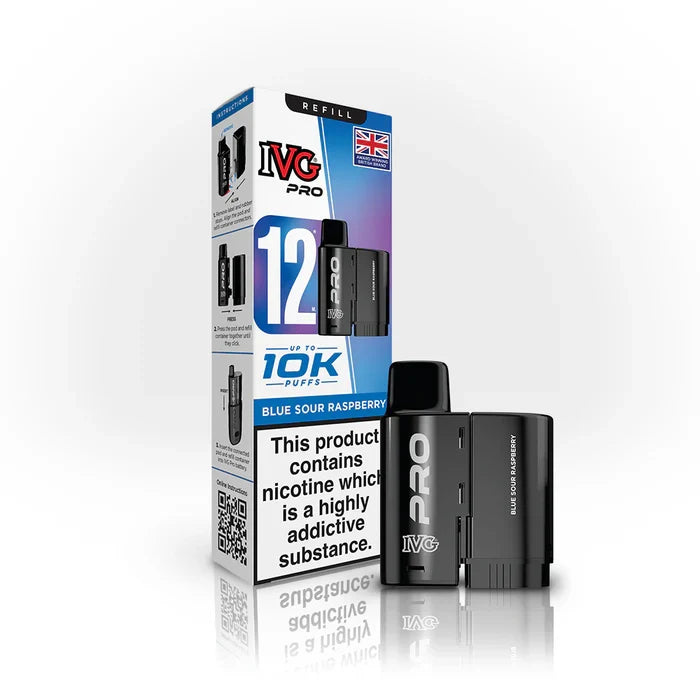IVG Pro Blue Sour Raspberry Refill
