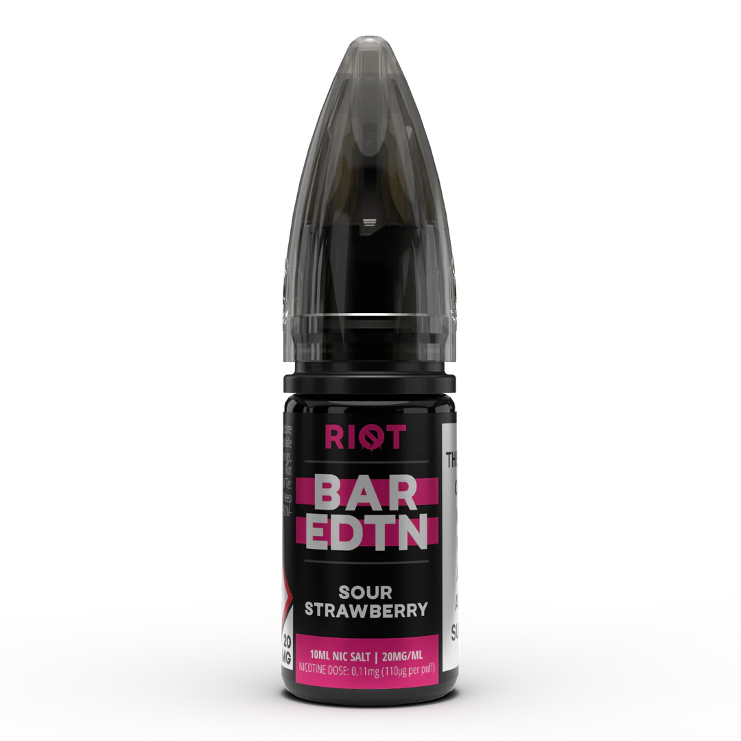 Riot Sour Strawberry Nic Salt E-Liquid