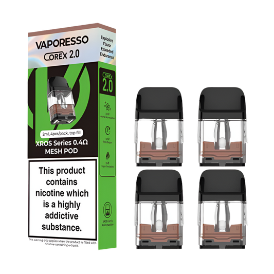 Vaporesso XROS COREX 2.0 Replacement Pods (Pack of 4)