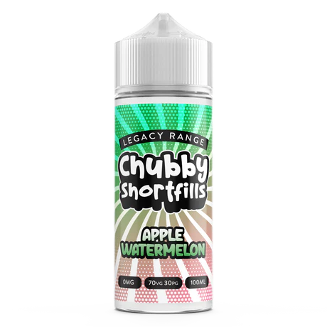 Chubby Legacy Range Apple Watermelon Shortfill E-Liquid