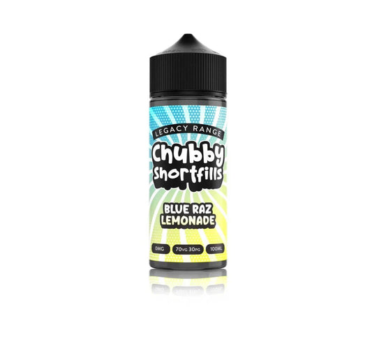 Chubby Legacy Range Blue Raz Lemonade Shortfill E-Liquid