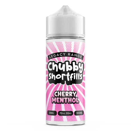 Chubby Legacy Range Cherry Menthol Shortfill E-Liquid