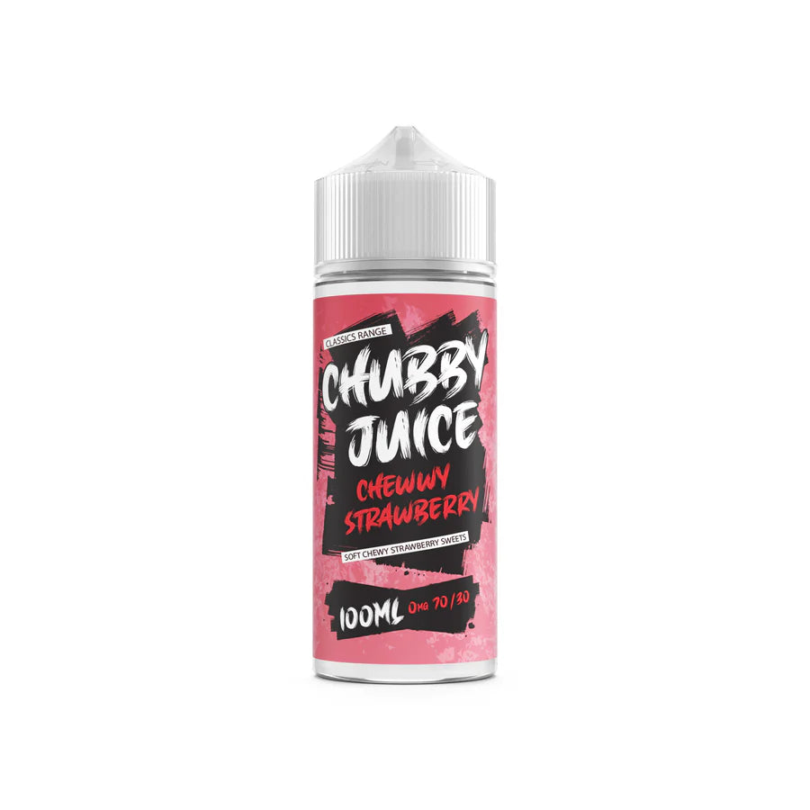 Chubby Juice Chewwy Strawberry Shortfill E-Liquid