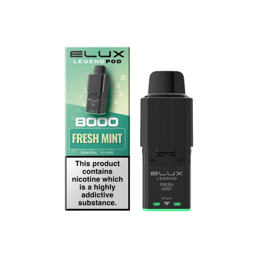 Elux Legend 8000 Prefilled Pod Fresh Mint