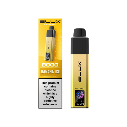 Elux Legend 8000 Prefilled Pod Kit Banana Ice