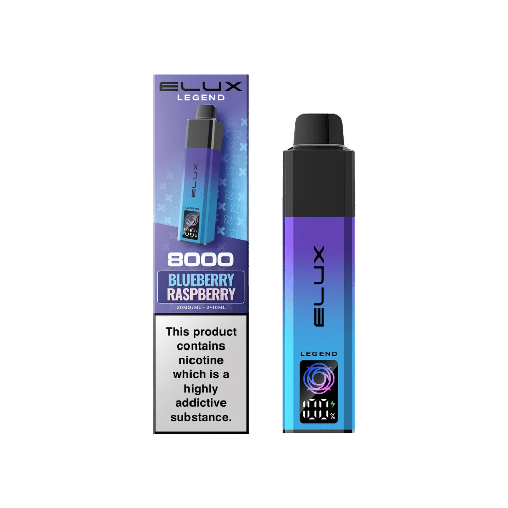 Elux Legend 8000 Prefilled Pod Kit Blueberry Raspberry