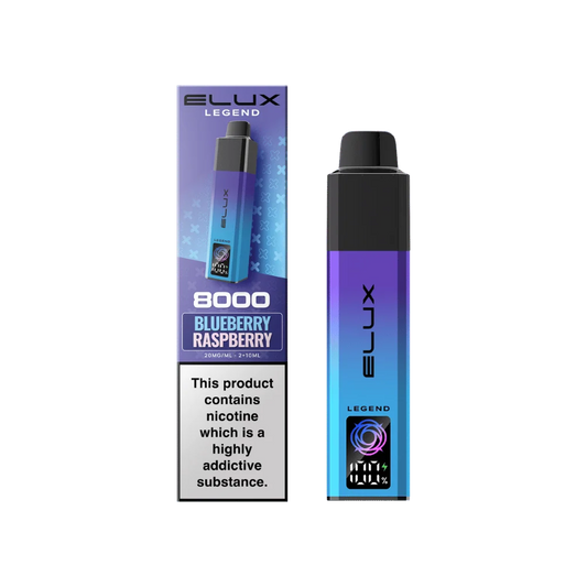 Elux Legend 8000 Prefilled Pod Kit Blueberry Raspberry