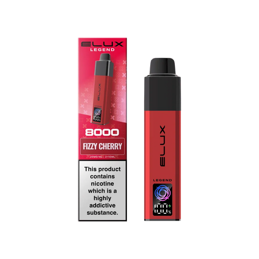 Elux Legend 8000 Prefilled Pod Kit Fizzy Cherry