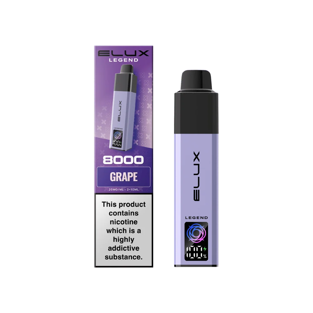 Elux Legend 8000 Prefilled Pod Kit Grape