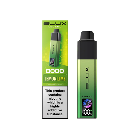 Elux Legend 8000 Prefilled Pod Kit Lemon Lime