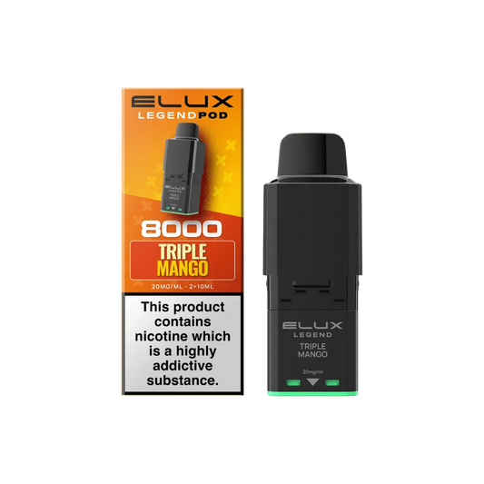 Elux Legend 8000 Prefilled Pod Triple Mango