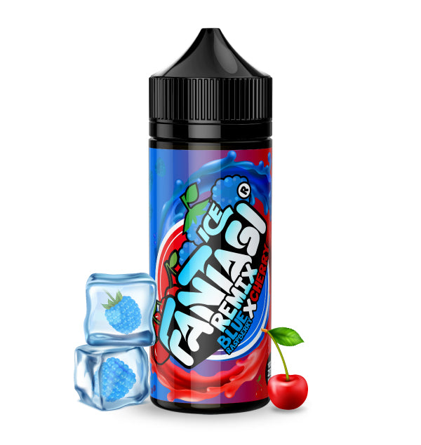 Fantasi Blue Raspberry X Cherry Ice Shortfill E-Liquid