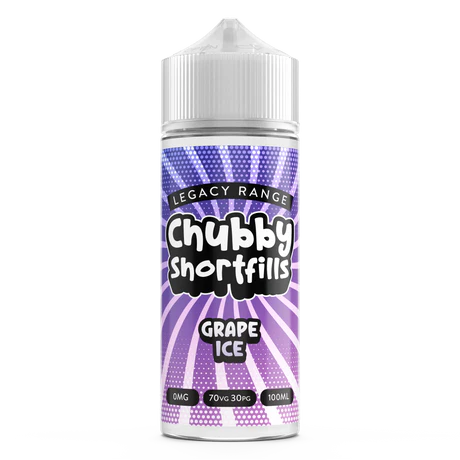 Chubby Legacy Range Grape Ice Shortfill E-Liquid