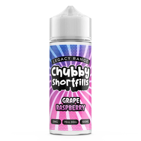 Chubby Legacy Range Grape Raspberry Shortfill E-Liquid