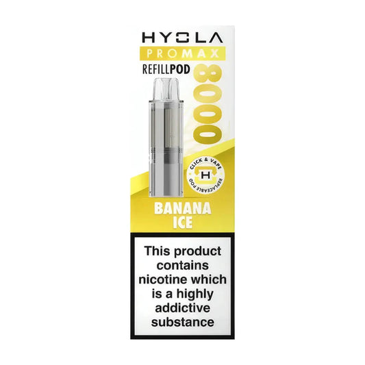 Hyola Pro Max 8000 Banana Ice Refill Pods