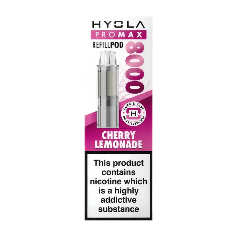 Hyola Pro Max 8000 Cherry Lemonade Refill Pods
