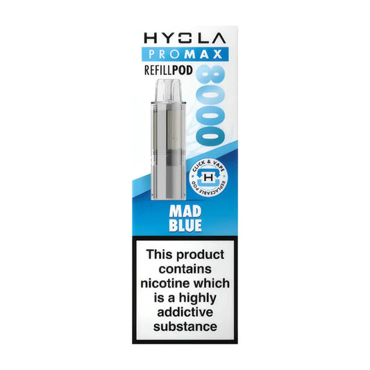 Hyola Pro Max 8000 Mad Blue Refill Pods