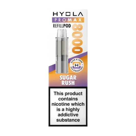 Hyola Pro Max 8000 Sugar Rush Refill Pods