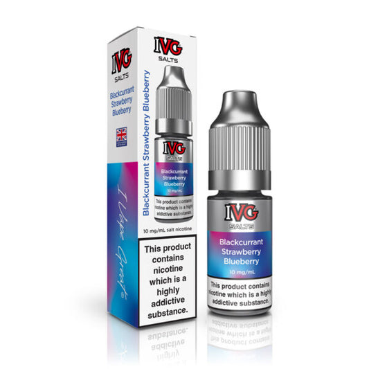 IVG Blackcurrant Strawberry Blueberry Nic Salt E-Liquid