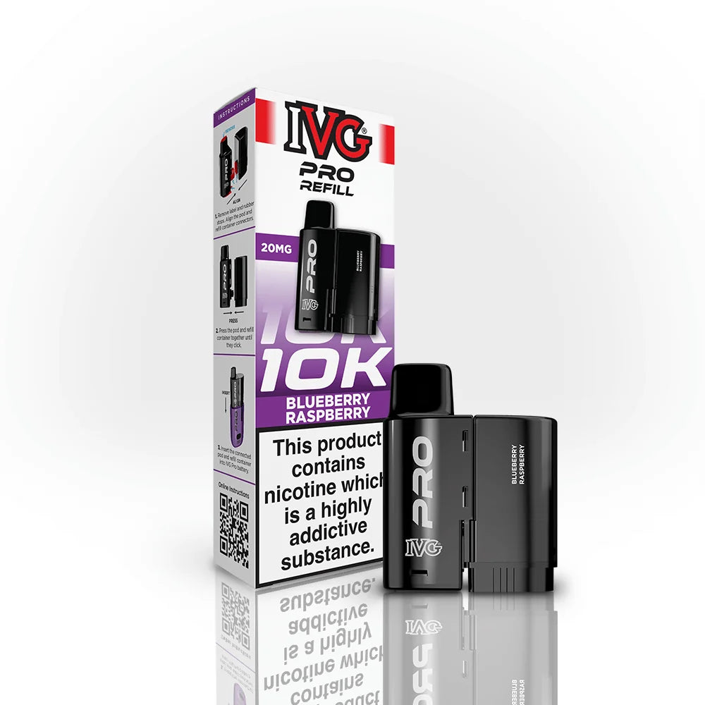 IVG Pro Blueberry Raspberry Refill