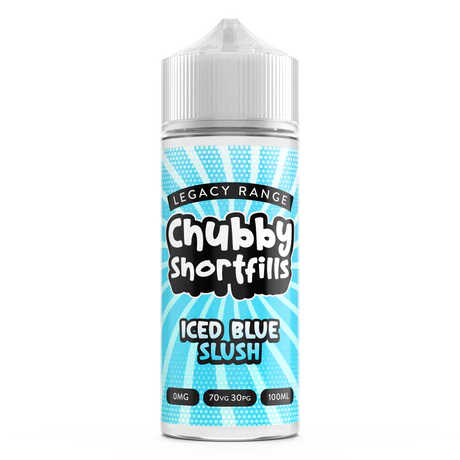 Chubby Legacy Range Iced Blue Slush Shortfill E-Liquid