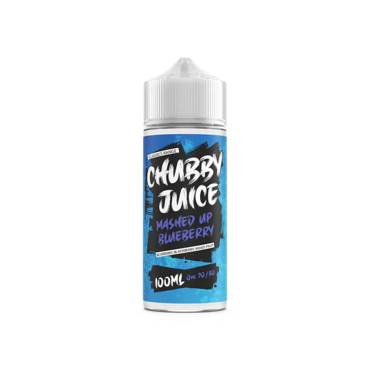 Chubby Juice Mashed Up Blueberry Shortfill E-Liquid