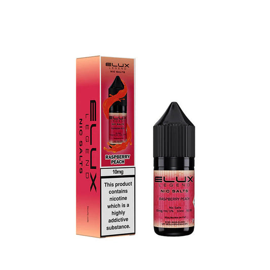 Elux Legend Raspberry Peach Nic Salt E-Liquid