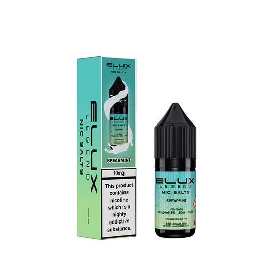 Elux Legend Spearmint Nic Salt E-Liquid