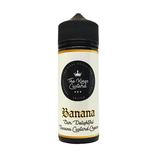 The Kings Custard Banana Custard Shortfill E-Liquid