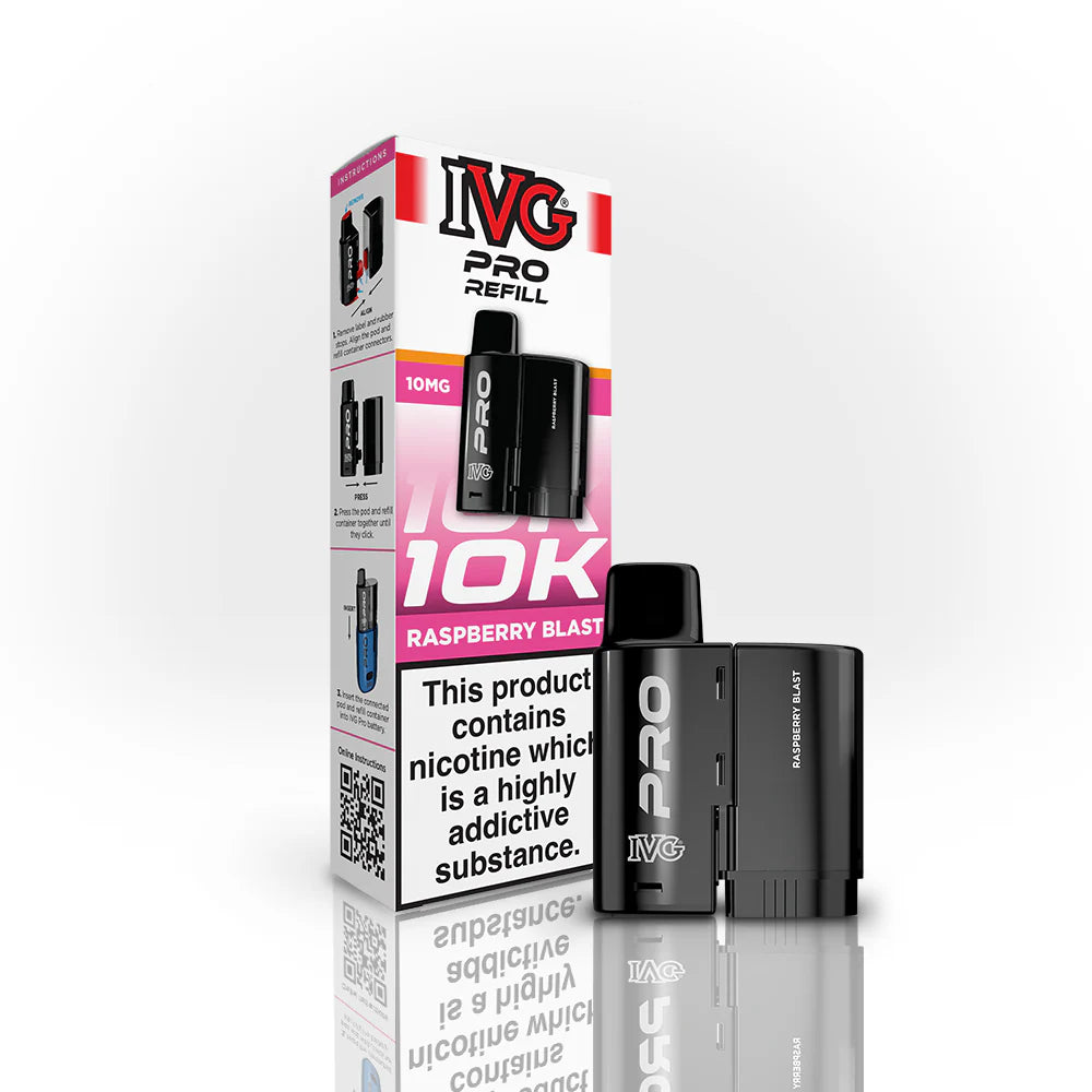 IVG PRO Raspberry Blast Refill Pod