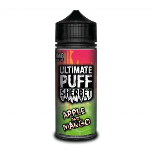 Ultimate Puff Sherbet Apple & Mango Shortfill E-Liquid