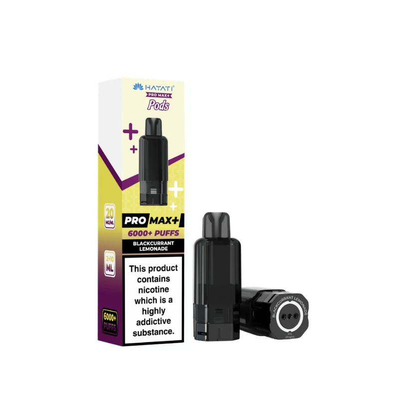 Hayati Pro Max Plus 6000 Blackcurrant Lemonade Refill Pods