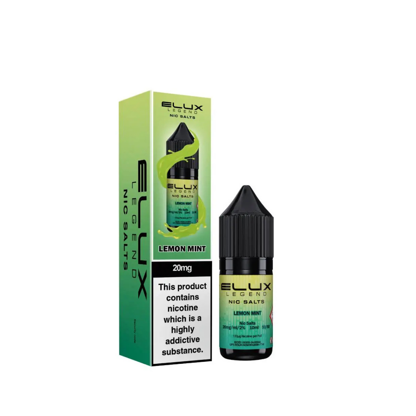 Elux Legend Lemon Mint Nic Salt E-Liquid