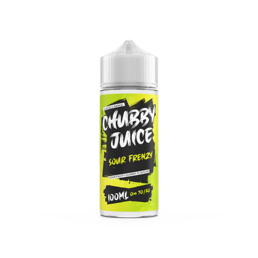 Chubby Juice Sour Frenzy Shortfill E-Liquid