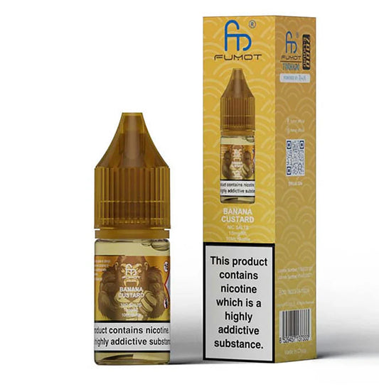 RandM Banana Custard Nic Salt E-Liquid