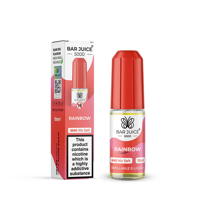 Bar Juice 5000 Rainbow Nic Salt E-Liquid