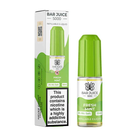 Bar Juice 5000 Fresh Mint Nic Salt E-Liquid