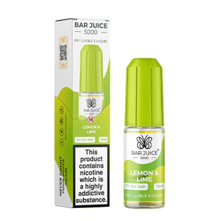 Bar Juice 5000 Lemon & Lime Nic Salt E-Liquid