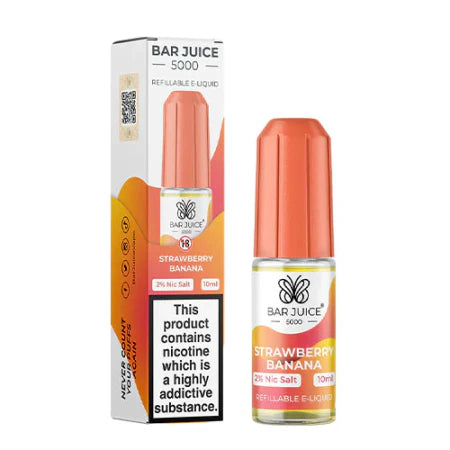 Bar Juice 5000 Strawberry Banana Nic Salt E-Liquid