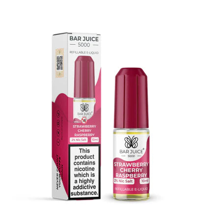 Bar Juice 5000 Strawberry Cherry Raspberry Nic Salt E-Liquid