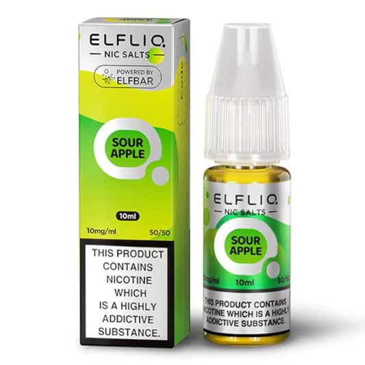 Elfliq Sour Apple Nic Salt E-Liquid